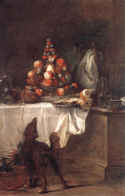 jean-Baptiste-Simeon Chardin The Buffet china oil painting image